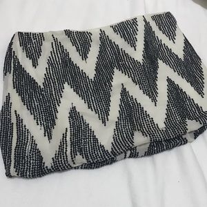 Leyendecker silk and sequin mini skirt